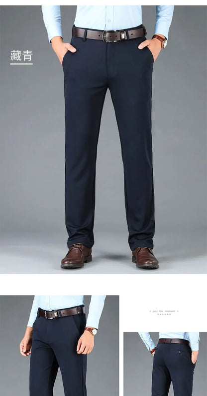 10XL Oversize Men Business Pants Winter Men's Trousers Man Casual Formal Tailoring Clothes Social Suit Clothing Slacks PantsMens