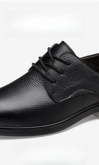 Men Formal Leather Shoes Black Pointed Toe Men Loafers Party Office Business Casual Shoes for Men Oxford Shoes Mens Dress Shoe