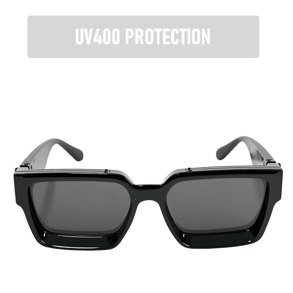 Brand Design Square Sunglass Men Vintage Retro Millionaire Sunglasses Women Thick Frame Fashion Glasses Dropshipping Gafas De So