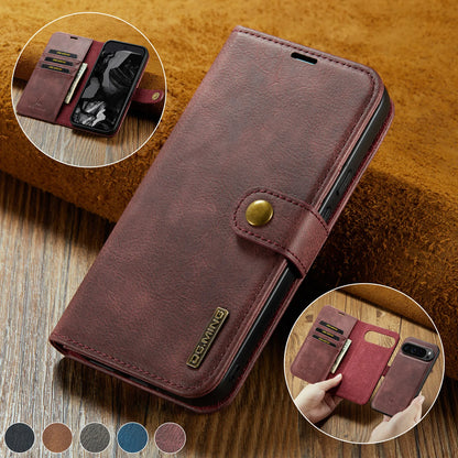 For Google Pixel 6 7 8 9 10 Pro XL/Pixel 5A 6A 7A 8A 9A Magnetic Detachable Cover 2in1 Flip Leather Wallet Phone Case