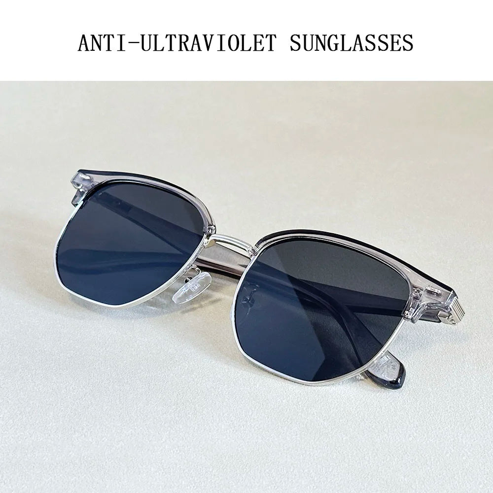 2025 Sunglass Men Sunscreen Vintage Sunglasses Women Trendy Retro Fashion Glasses Luxe Lunette Soleil Femme Gafas De Sol Hombre