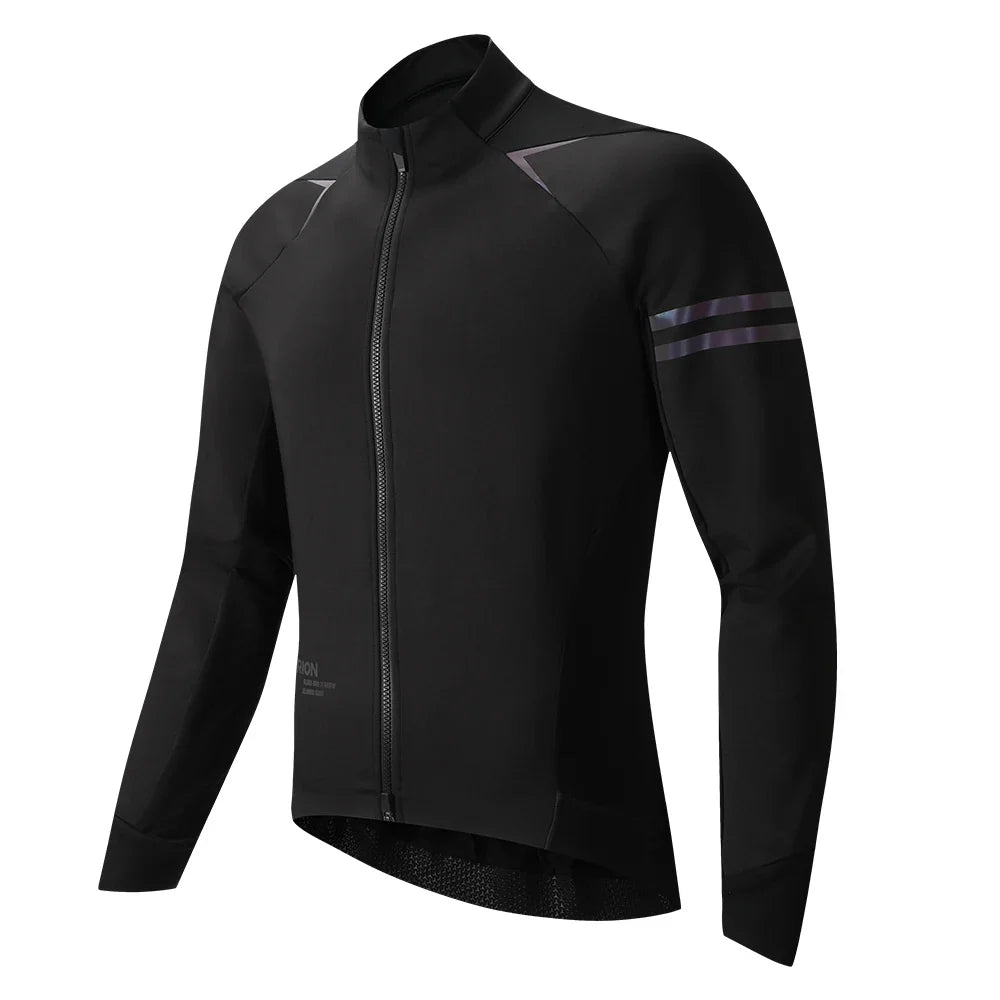 Cycling Jackets Men's Coats Winter Thermal Fleece Windbreaker Waterproof MTB Bicycle Clothing Bike Jacket Motorcycle Riding