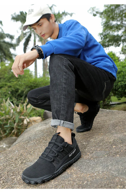 New Hiking Shoes, Plus Size, Couple Outdoor Sports Shoes, Wide Palm, Wide Last Shoes, Barefoot Casual Shoes, Indoor Yoga Fitness
