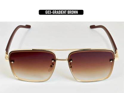 UV400 Protection Square Sunglasses Women 2026 Luxury Brand Design Sunglass Men Vintage Fashion Glasses Dropshipping Gafas De Sol