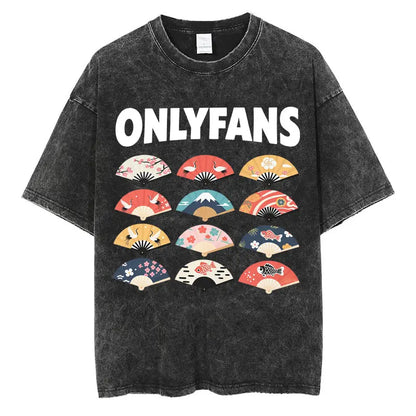 Japanese Tokyo Tokyo Culture Print Washed T Shirt Funny Fashion Vintage Men Women T-shirts Cotton Casual Loose Tees Streetwear