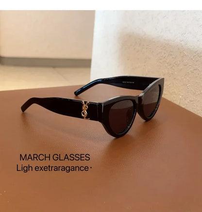 2025 New Fashion Women Sunglasses Luxury Retro Sun Glasses Cat Eye Eyewears Men Gafas De Sol Hombre Oculos De Sol Masculino