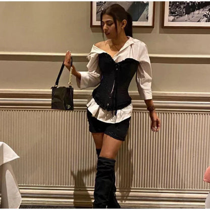 Corsetbridal Dress Base Corsetcourt Shaping Dress Corset xxxxxxxl Woman Corset Body Shape Women's Underwear 성인속옷 여성