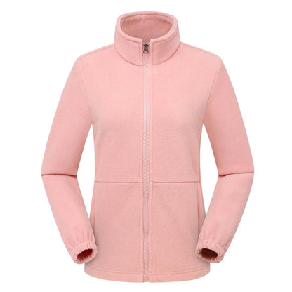 Winter Polar Fleece Jackets Women Windproof Thermal Soft Shell Jacket Outdoor Hiking Camping Skiing Climbing Warm Coat