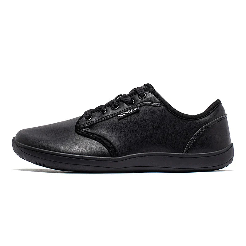 Unisex Wide Barefoot Shoes Women Men Zero Drop Minimalist Sneakers Artificial Leather Trail Walking Shoes