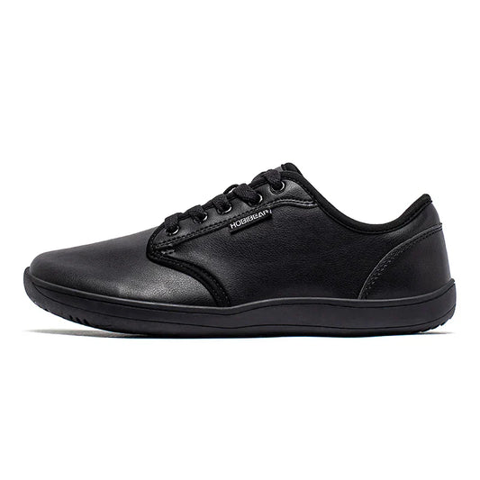 Unisex Wide Barefoot Shoes Women Men Zero Drop Minimalist Sneakers Artificial Leather Trail Walking Shoes