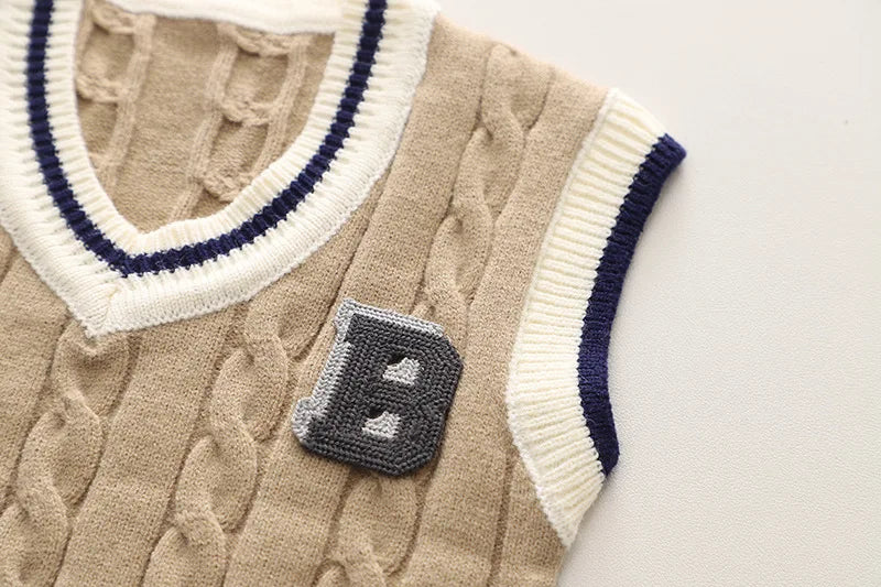 New Spring Autumn Baby Boys Clothes Suit Children Casual Vest Shirt Pants 3Pcs/Set Kids Outfits Toddler Costume Infant Tracksuit