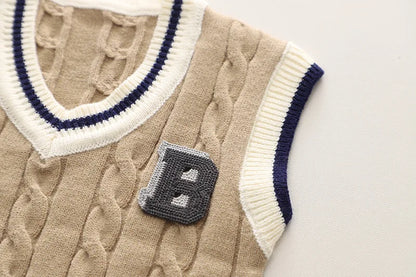 New Spring Autumn Baby Boys Clothes Suit Children Casual Vest Shirt Pants 3Pcs/Set Kids Outfits Toddler Costume Infant Tracksuit