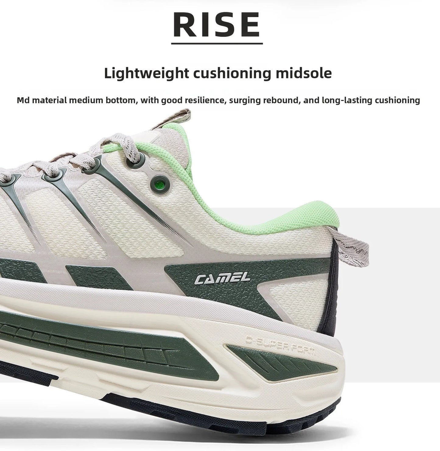 Carbon Zero Sports Shoes Men's and Women's Lightweight Outdoor Casual Shoes Thick-soled Jogging Shoes for Men