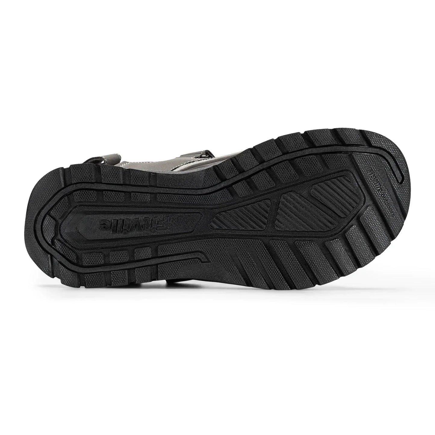 FitVille Mens Sandal Wide Toe Box Walking Athletic Sandals For Men With Arch Support Cushion Slip-Resistant Beach Sandals