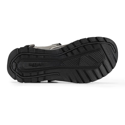 FitVille Mens Sandal Wide Toe Box Walking Athletic Sandals For Men With Arch Support Cushion Slip-Resistant Beach Sandals