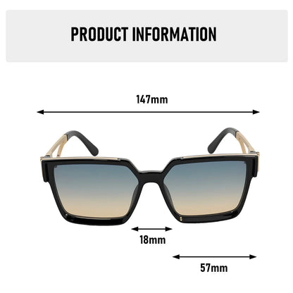 Millionaire Square Sunglasses Women 2026 UV400 Protection Sunglass Men Luxury Brand Design Fashion Glasses Gafas De Sol Hombre