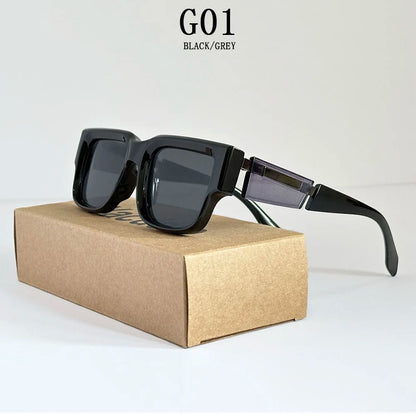 New Square Sunglass Men Luxury Sunglasses Women Vintage Fashion Glasses Summer Vacation Gafas De Sol Hombre Lunette Soleil Femme