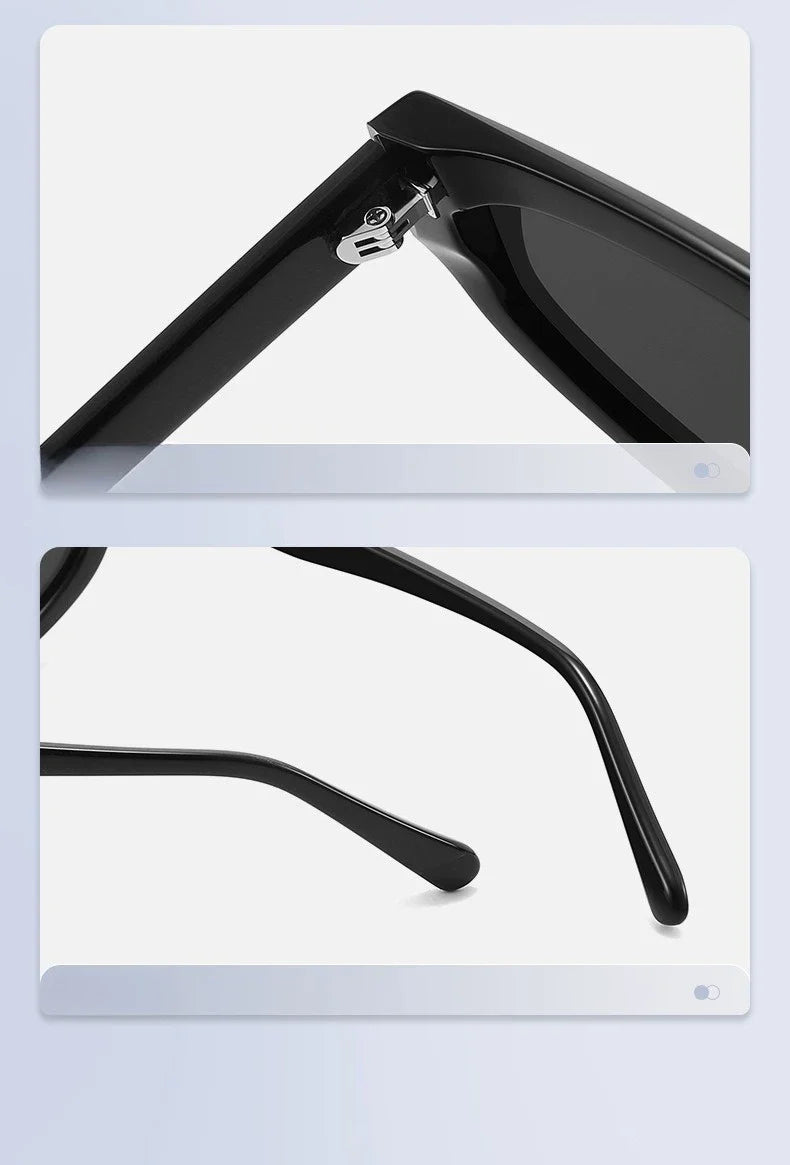 Ultra Light Personality Acetate Man Cat Eye Sunglasses Small Size Brand Designer Fashion Retro Women Decoration Sun Shades UV400