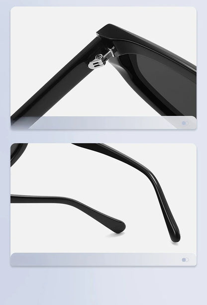 Ultra Light Personality Acetate Man Cat Eye Sunglasses Small Size Brand Designer Fashion Retro Women Decoration Sun Shades UV400