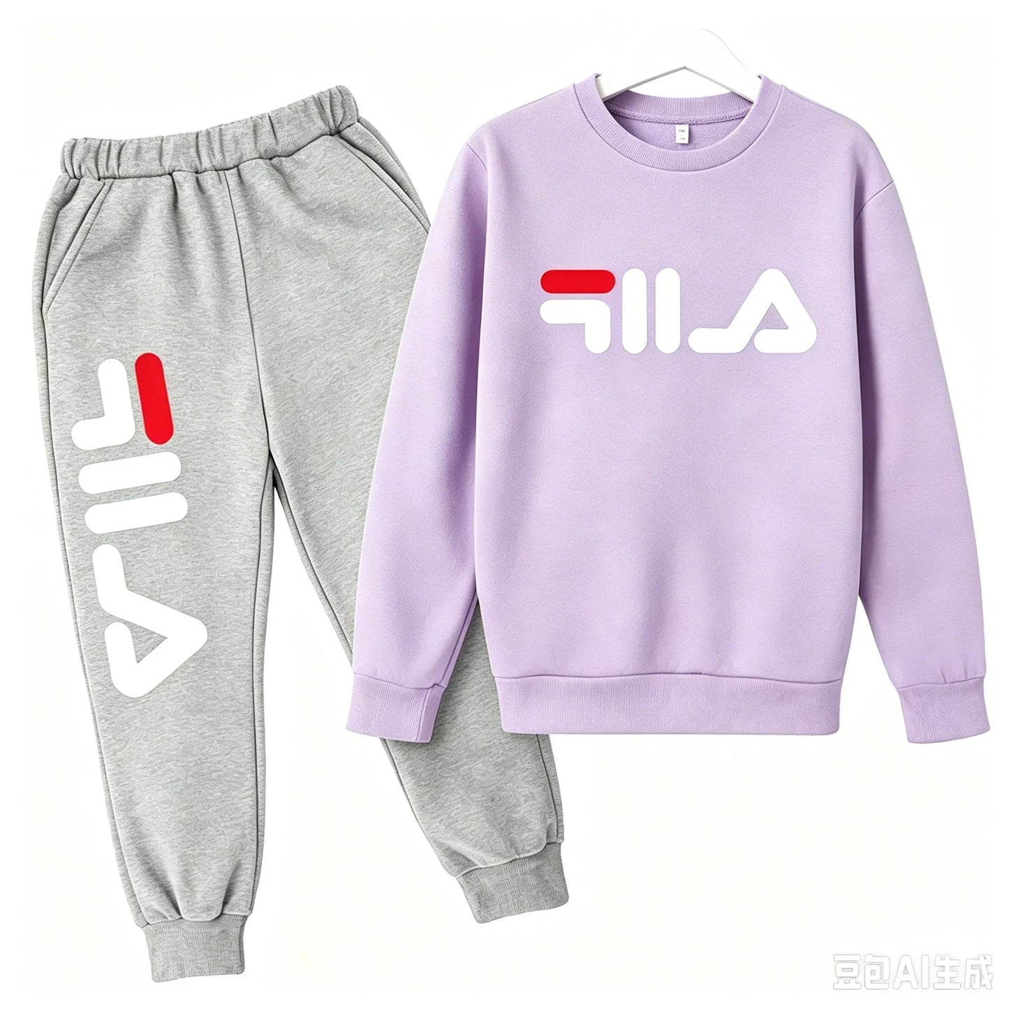2025 Spring and Autumn Children's Boys and Girls Casual Sports Top + Pants 2-piece Girl Suit 3-14 Years Old Outdoor Jogging Suit