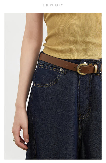 Women's Jeans Loose Casual New High Waist Split Female Wide Leg Denim Pants  Spring Autumn 2025