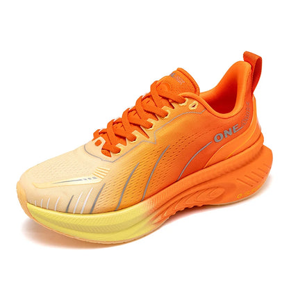 New Cushioning Running Shoes For Men Suitable Heavy Runners Lace Up Sports Women Non-slip Outdoor Athletic Male Sneakers