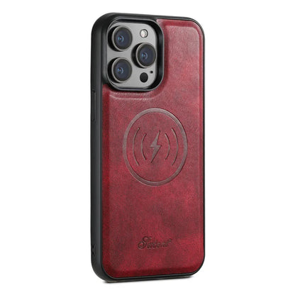Magsafe Magnetic 2 In 1 Detachable Wallet Leather Case For iPhone 12 13 14 15 16 17 Pro Max Plus 16E 17 Air Holder Cover