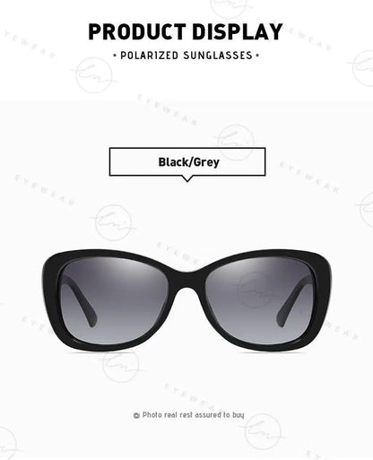 2024 Women's Sunglasses Gradient Polarized Lens Luxury Design Ladies Elegant UV400 Fashion Eyewear Lunette De Soleil Femme