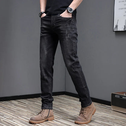 2026 Men's Slim Casual Street Classic Skinny Jeans Pencil Jeans Trendyy Stretch Style Comfortable Casual Fashion Versatile