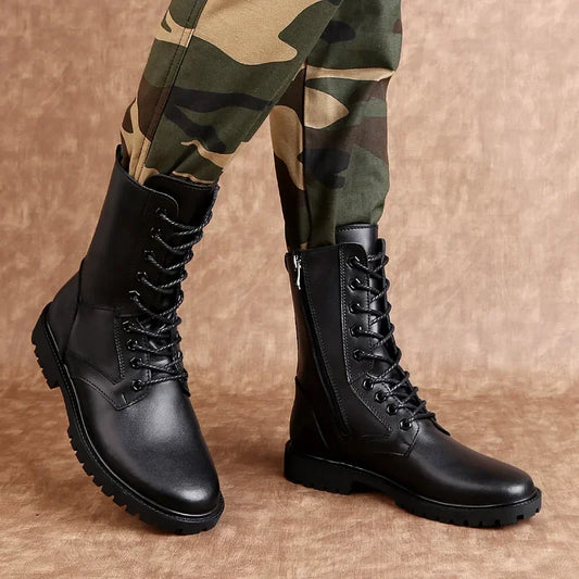 Men Tactical Boots Brand Military Size Ankle Casual Unisex Outdoor Hiking Shoes Male Waterproof Plus Climbing Shoes Size Plus