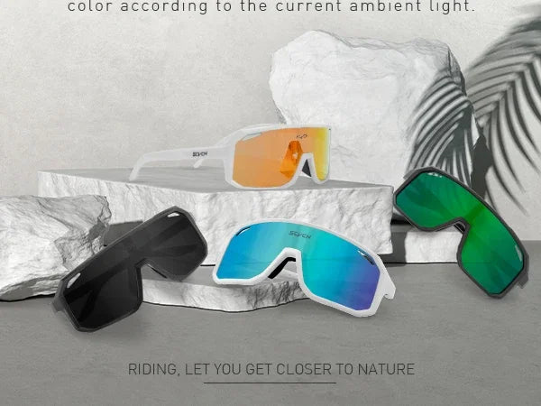 Hiking Eyewear Sports Glasses Cycling Glasses Fashion Sunglasses for Men MTB Bike Bicycle Sports UV400 Hunting Driving