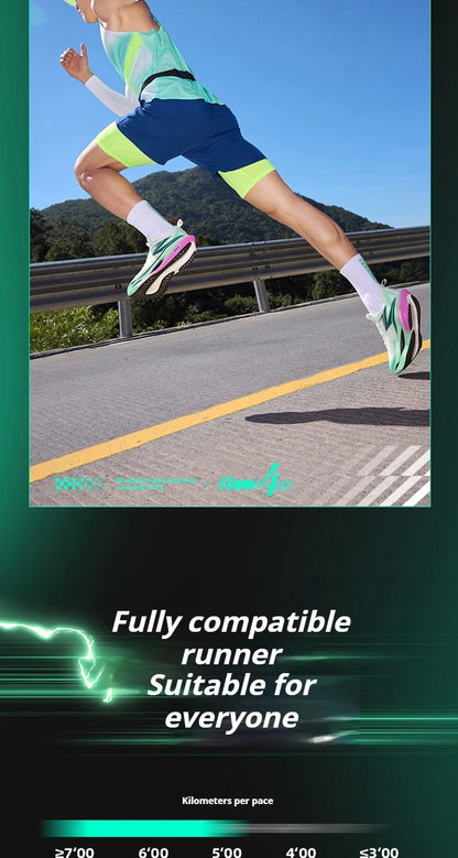 Flame 4 ET Men's Running Shoes Racing Marathon Shock-absorbing Rebound Breathable Cushioning Male Sneakers 672612223