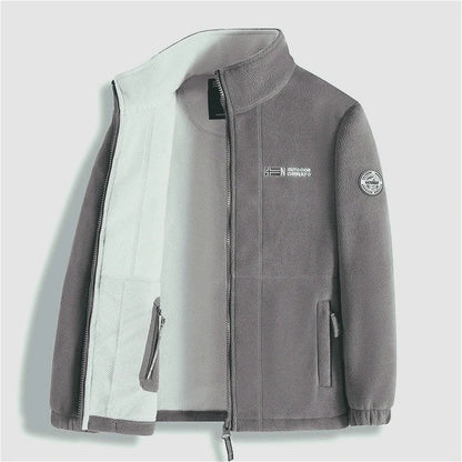 Brand New Winter Jacket For Men Thick Polar Fleece Outdoor Quality Design Warm Man Fashion Male Autumn Outwear