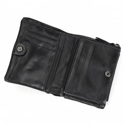 Portefeuille de luxe de marque de créateur pour homme, porte-cartes en cuir véritable souple, petit porte-monnaie pour pièces de monnaie et cartes de crédit, portefeuilles masculins à glisser dans les poches.