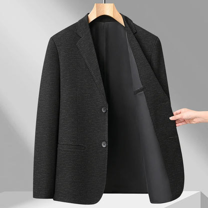 10 Colors Men's Casual Blazer 2026 Spring New Comfortable Single Breasted Suit Jacket for Men
