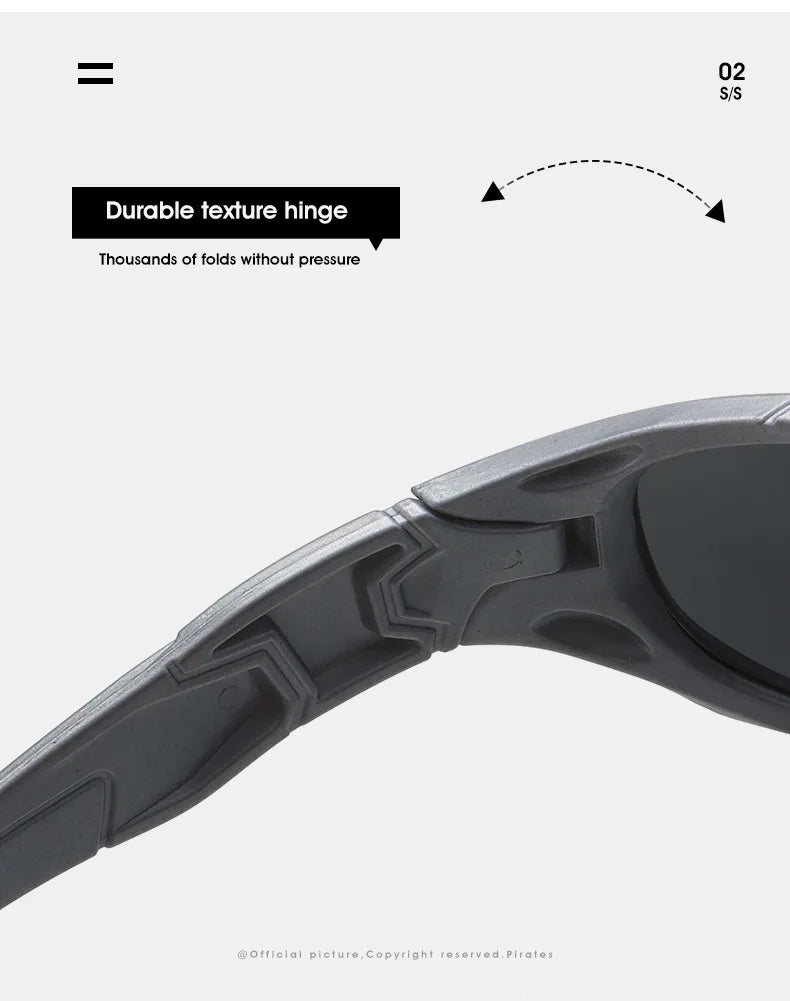 New UV400 Punk Men's Fashion Sport Sunglasses Cycling Driving Tactical Windproof  Coated Frame Fishing Riding Sun Glasses