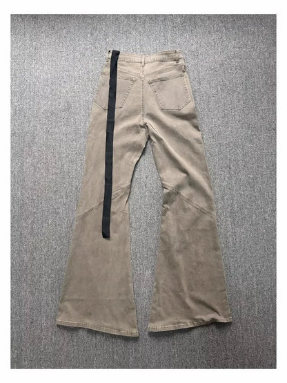 Brand New Rick Sand Zipper Pocket Fit elasticity slim fit PANT Jeans Cotton Denim Pants Comfort Casual Jeans Size S M L XL #A4