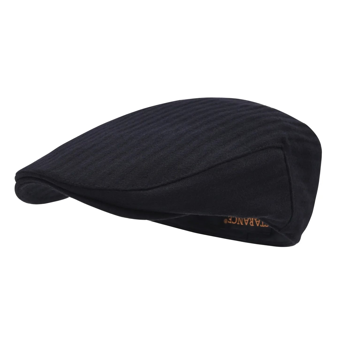 Men's Herringbone Flat Ivy Newsboy Hat Wool Blend Gatsby Cabbie Cap