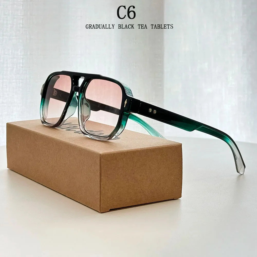 Square Sunglass Men Vintage Fashion Glasses Retro Sunglasses Women Trendy Gafas De Sol Hombre Lunette Soleil Femme Dropshipping
