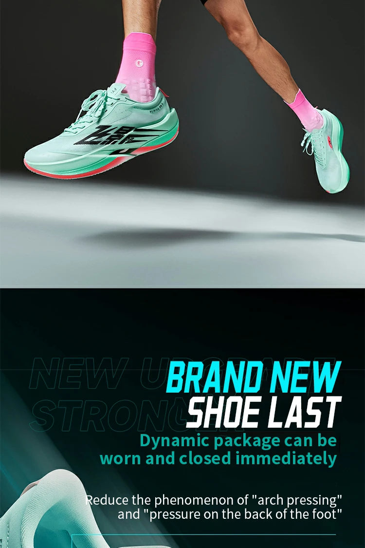 Feiying PB6.0 Men Running Shoes Professional Marathon Full Palm Suspended Carbon Board Racing Race Sneakers QDB023261299