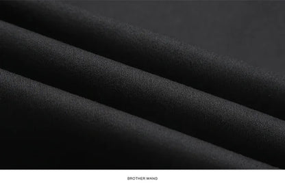 4 Colors 98% Cotton Casual Pants Men 2024 New Classic Style Straight Loose High Waist Elastic Trousers Male Brand Clothes