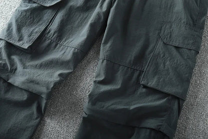Men Quick-dry Outdoor Pants 2026 Spring Summer Thin Double-used Loose Pants Hiking Shorts Travel Climbing Fishing Trousers Women
