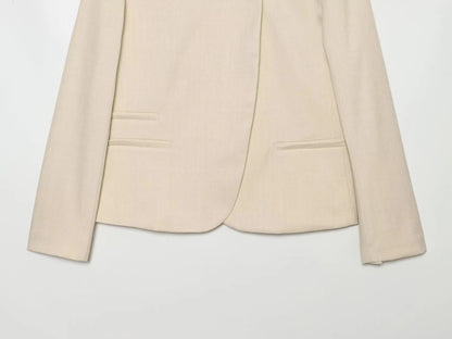 Women's Autumn Blazers Blouse 2026 New Fashion Young Women's Elegant Travel Holiday Jackets Spring Street Sarm Blazers Jackets