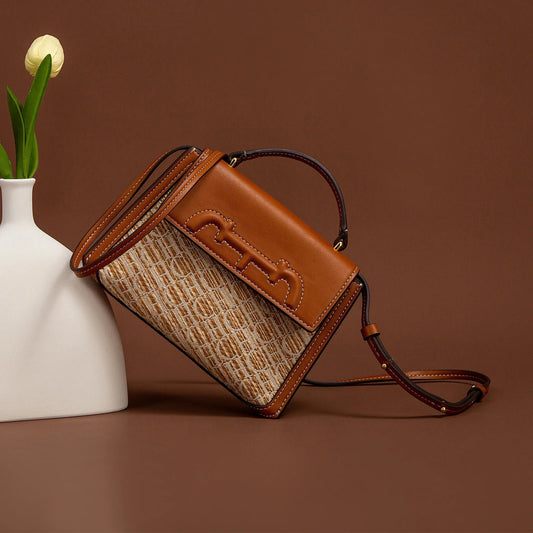Exquisitely Crafted Fashionable Women's New Shoulder Bag Minimalist Color-Block Design Versatile Women's Handbag