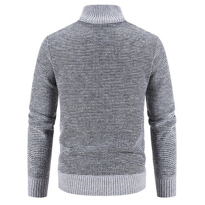 Men's Autumn Winter Sweater Baseball Coat Knit Jacket Korean Jumpers Male Windbreaker Fashion Pullovers Business Casual Knitwear