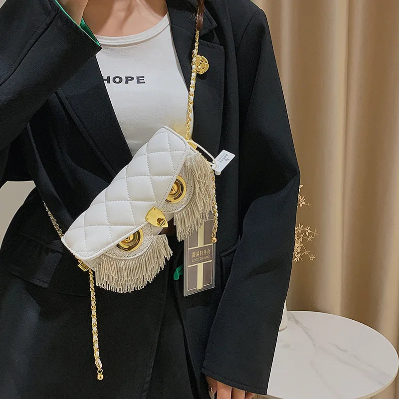 Cute Owl Bags for Women 2026 New Luxury Designer Handbag Fashion Tassel Crossbody Bag Leather Animal Print Shoulder Bag Woman
