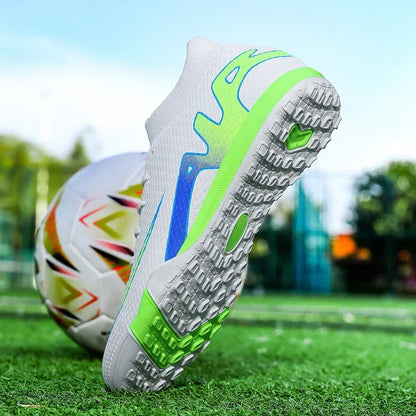 New Men Football Boots Grass Cleats High-top Non-Slip Soccer Shoes Futsal Sneakers High-quality Match Indoor Hot-selling Outdoor