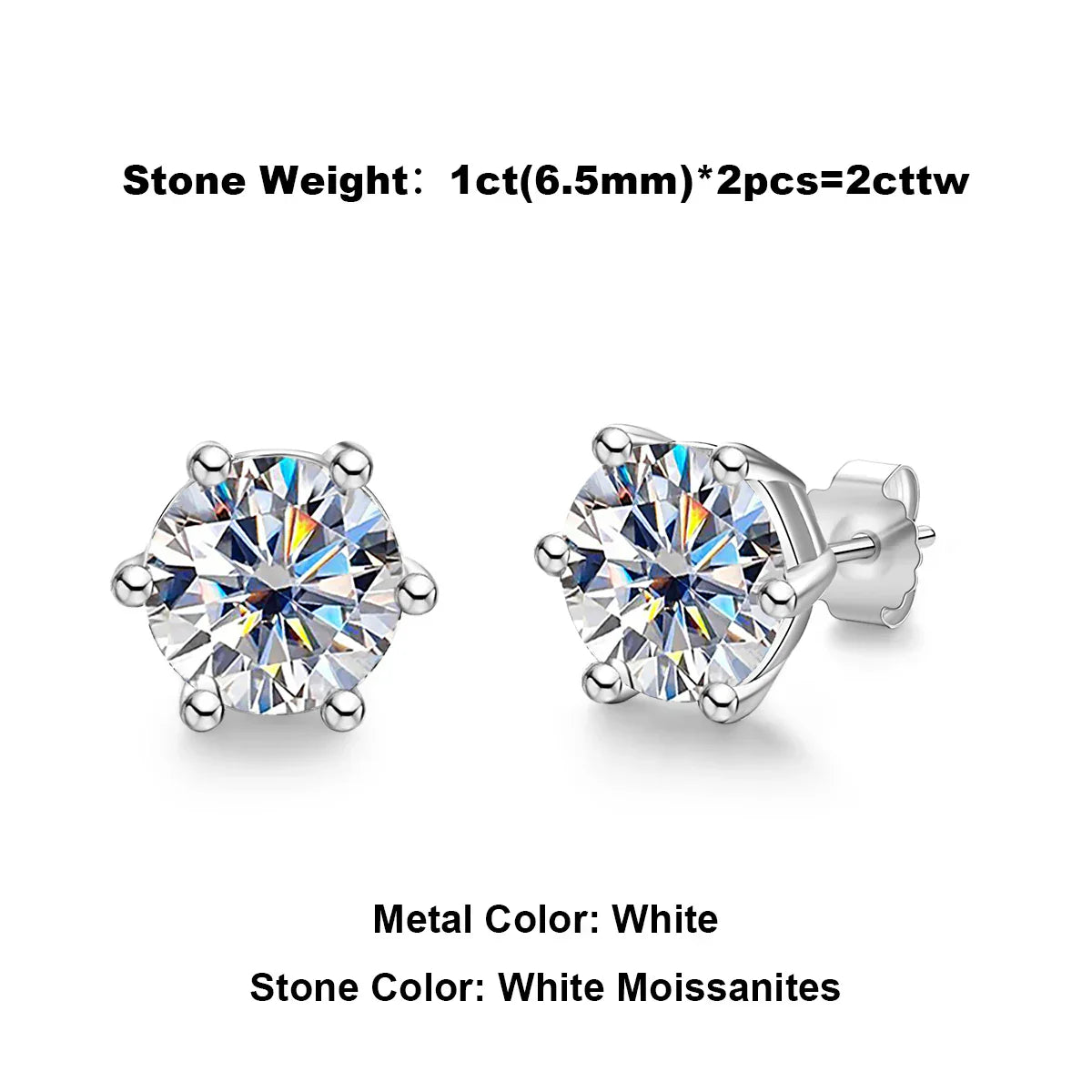 Moissanite Earrings （Not participating in the event.）