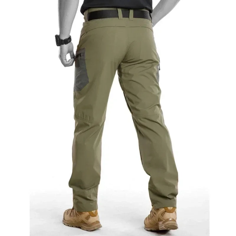 Summer Quick Drying Tactical Pants Men Outdoor Lightweight Thin Breathable Climbing Sport Hiking Pants Casual Work Trousers
