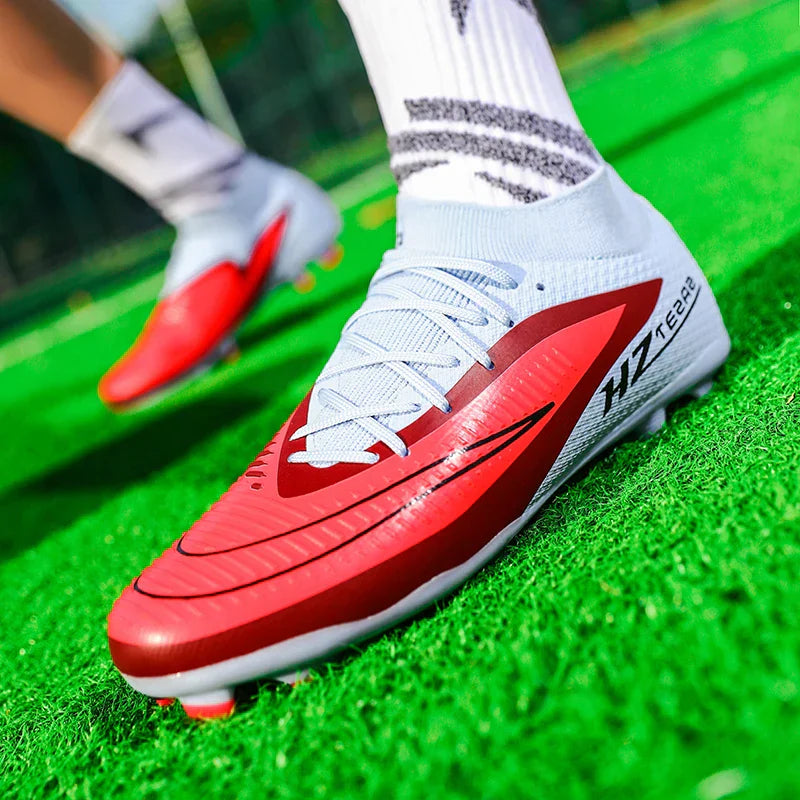 Men Football Boots New Adult Adult Professional Breathable Sports FG Fast Futsal Male Football Shoes Sneakers Turf Cleats Match